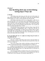 Các Hệ thống Sinh sản và tính Không tương hợp ở Thực vật