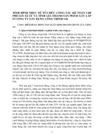 TÌNH HÌNH THỰC TẾ TỔ CHỨC CÔNG TÁC KẾ TOÁN CHI PHÍ SẢN XUẤT VÀ TÍNH GIÁ THÀNH SẢN PHẨM XÂY LẮP Ở CÔNG TY XÂY DỰNG CÔNG TRÌNH 136