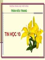 Bài 10: Khái niệm HĐH 2