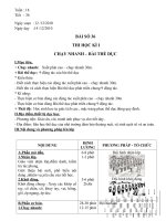 GIÁO AN TD 6 TUẦN 18 HIẾU TÂN THÓI