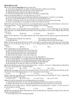 đề ôn tập thi học kì 1