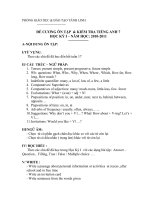 De cuong Anh 6,7,8,9 (2010-2011)