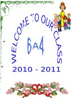 UNIT 5: LESSON 1: A 1, A 2