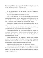 Thực trạng tình hình sử  dụng nguồn nhân lực  và công tác quản lý nguồn nhân lực tại Công ty cơ khí Hà Nội