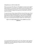 Setting References in .NET for the SQL APIs