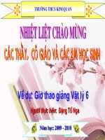 Bai 8. Trong luc - Don vi luc