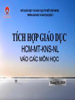 Giáo dục tích hợp