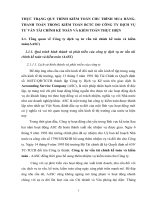 THỰC TRẠNG QUY TRÌNH KIỂM TOÁN CHU TRÌNH MUA HÀNG-THANH TOÁN TRONG KIỂM TOÁN BCTC DO CÔNG TY DỊCH VỤ TƯ VẤN TÀI CHÍNH KẾ TOÁN VÀ KIỂM TOÁN THỰC HIỆN