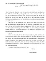 Thư thăm hỏi động viên người thân