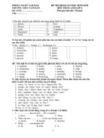 De thi HSG anh 6 thang 10