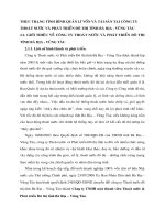 THỰC TRẠNG TÌNH HÌNH QUẢN LÍ VỐN VÀ TÀI SẢN TẠI CÔNG TY THOÁT NƯỚC VÀ PHÁT TRIỂN NHÀ ĐÔ THỊ TỈNH BÀ RỊA VŨNG TÀU