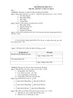 Đề thi cuối HKI môn lịch sử - hay