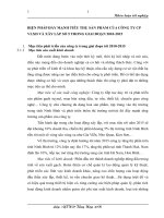 BIỆN PHÁP ĐẨY MẠNH TIÊU THỤ SẢN PHẨM CỦA CÔNG TY CP VLXD VÀ XÂY LẮP SỐ 5 TRONG GIAI ĐOẠN 2010