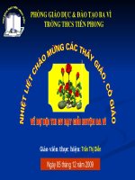 Tiet 31 Tinh theo cong thuc hoa hoc
