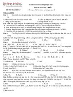 LT cấp tốc Hóa 2010 số 23