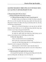 GIẢI PHÁP NHẰM HOÀN THIỆN CÔNG TÁC TUYỂN DỤNG NHÂN LỰC TẠI CÔNG TY LIÊN DOANH QUỐC TẾ ABC