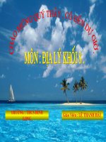 BÀI 8 : TÌNH HÌNH PHAT TRIỂN KINH TẾ - XÃ HỘI CỦA CÁC NƯỚC CHÂU Á .