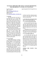 041_Xây dựng thời khóa biểu bằng cách kết hợp phương pháp Heuristics và tương tác người máy