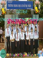 Sự XĐ đường tròn- Tc đối xứng