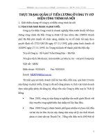 THỰC TRẠNG QUẢN LÝ TIỀN LƯƠNG Ở CÔNG TY CƠ ĐIỆN CÔNG TRÌNH HÀ NỘI