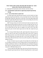 THỰC TRẠNG CHẤT LƯỢNG TÍN DỤNG ĐỐI VỚI DNNN TẠI   NGÂN HÀNG CÔNG THƯƠNG CHƯƠNG DƯƠNG