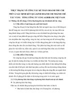 THỰC TRẠNG VỀ CÔNG TÁC KẾ TOÁN DOANH THU CHI PHÍ VÀ XÁC ĐỊNH KẾT QUẢ KINH DOANH CHI NHÁNH CHẾ TÁC VÀNG   TỔNG CÔNG TY VÀNG AGRIBANK VIỆT NAM