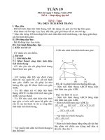 Giáo án Lớp 5 Tuần 19 CKTKN