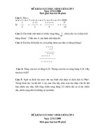 Đề thi khảo sát HSG khối 2,3,4,5