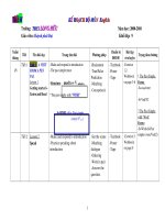 KE HOACH BO MON TIENG ANH