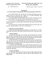 Kế hoạch thi giáo viên dạy giỏi