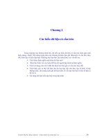 Các kiểu dữ liệu có cấu trúc