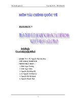 PHÂN TÍCH về CUỘC KHỦNG HOẢNG tài CHÍNH 2008 NGUYÊN NHÂN và GIẢI PHÁP 