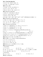 MỘT SỐ BT NÂNG CAO C1-DS