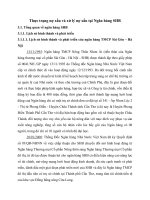 Thực trạng nợ xấu và xử lý nợ xấu tại Ngân hàng SHB