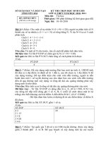 De HSG Tin Yên Bái  2010-2011