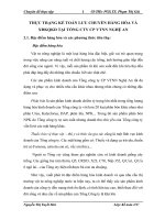 THỰC TRẠNG KẾ TOÁN LƯU CHUYỂN HÀNG HÓA VÀ XĐKQKD TẠI TỔNG CTY CP VTNN NGHỆ AN