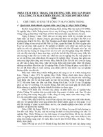 PHÂN TÍCH THỰC TRẠNG THỊ TRƯỜNG TIÊU THỤ SẢN PHẨM CỦA CÔNG TY MAY CHIẾN THẮNG TỪ NĂM 1997 ĐẾN NĂM 2000