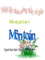 Nhân với số có một chữ số