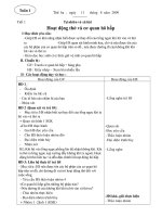 Tự Nhiên Xã Hội: Tuần 1-10