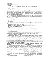 Các nướ Đông Nam Á và Ấn Độ