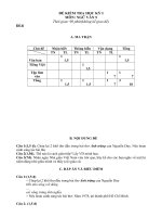 Đề Kiểm tra Học kỳ I_Ngữ Văn 9_5 Lẻ