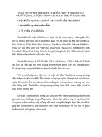 PHÂN TÍCH THỰC TRẠNG PHÁT TRIỂN KINH TẾ TRANG TRẠI