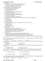 Trắc nghiệm chương II