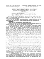 KIỂM ĐIỂM CÔNG CHỨC NĂM 2010