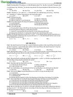Tuyển tập 40 đề thi đại học môn Vật Lý 2011_Phần 3