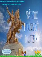 Bài học đường đời đầu tiên (Tiết 73-74)