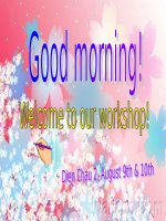 Tập huấn hè - Day 1