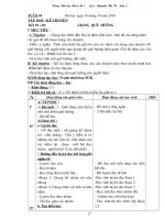 Giáo án lớp 3 tuần 10