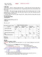 Tiết 25: Kiểm tra Hóa học 8 (Bảo)