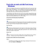 Font chữ và cách cài đặt Font trong Windows.doc